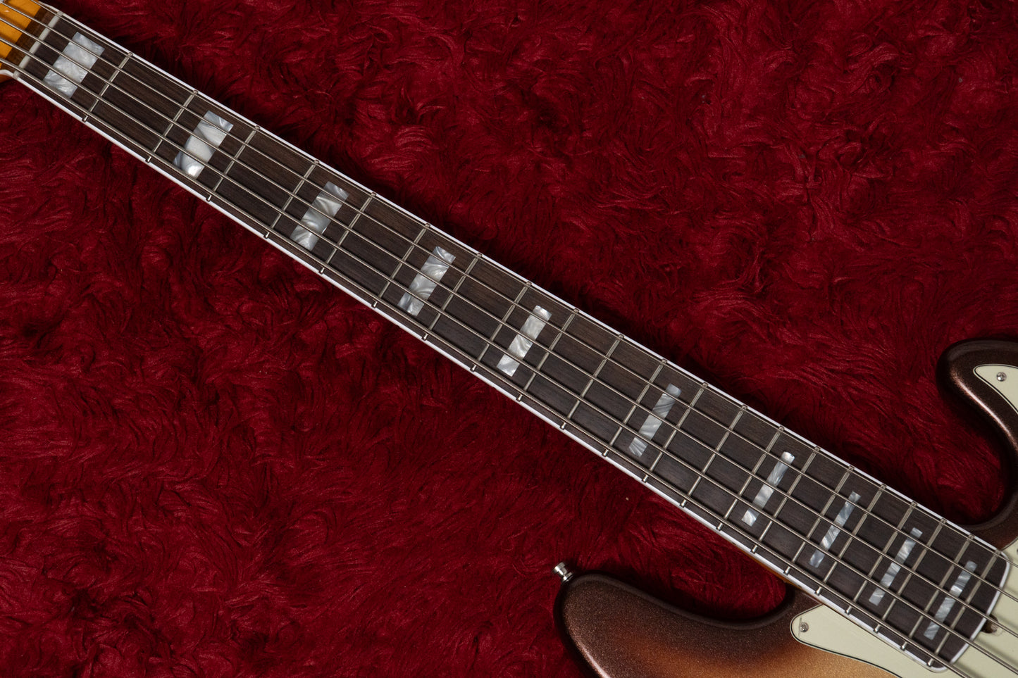 【used】Fender / American Ultra Jazz Bass V Mocha Burst 2023 4.595kg #US23061890【GIB Yokohama】