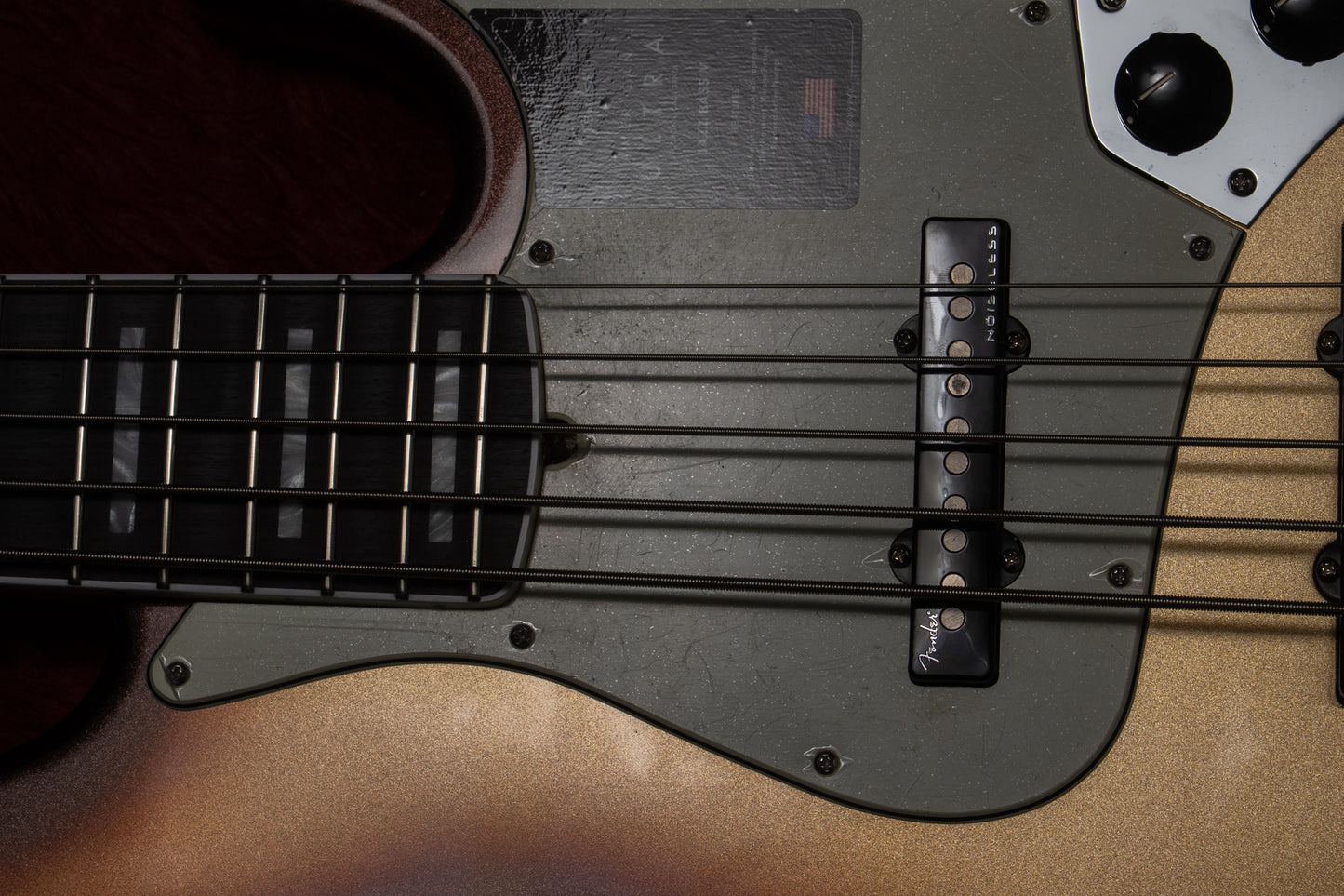 【used】Fender / American Ultra Jazz Bass V Mocha Burst 2023 4.595kg #US23061890【GIB Yokohama】