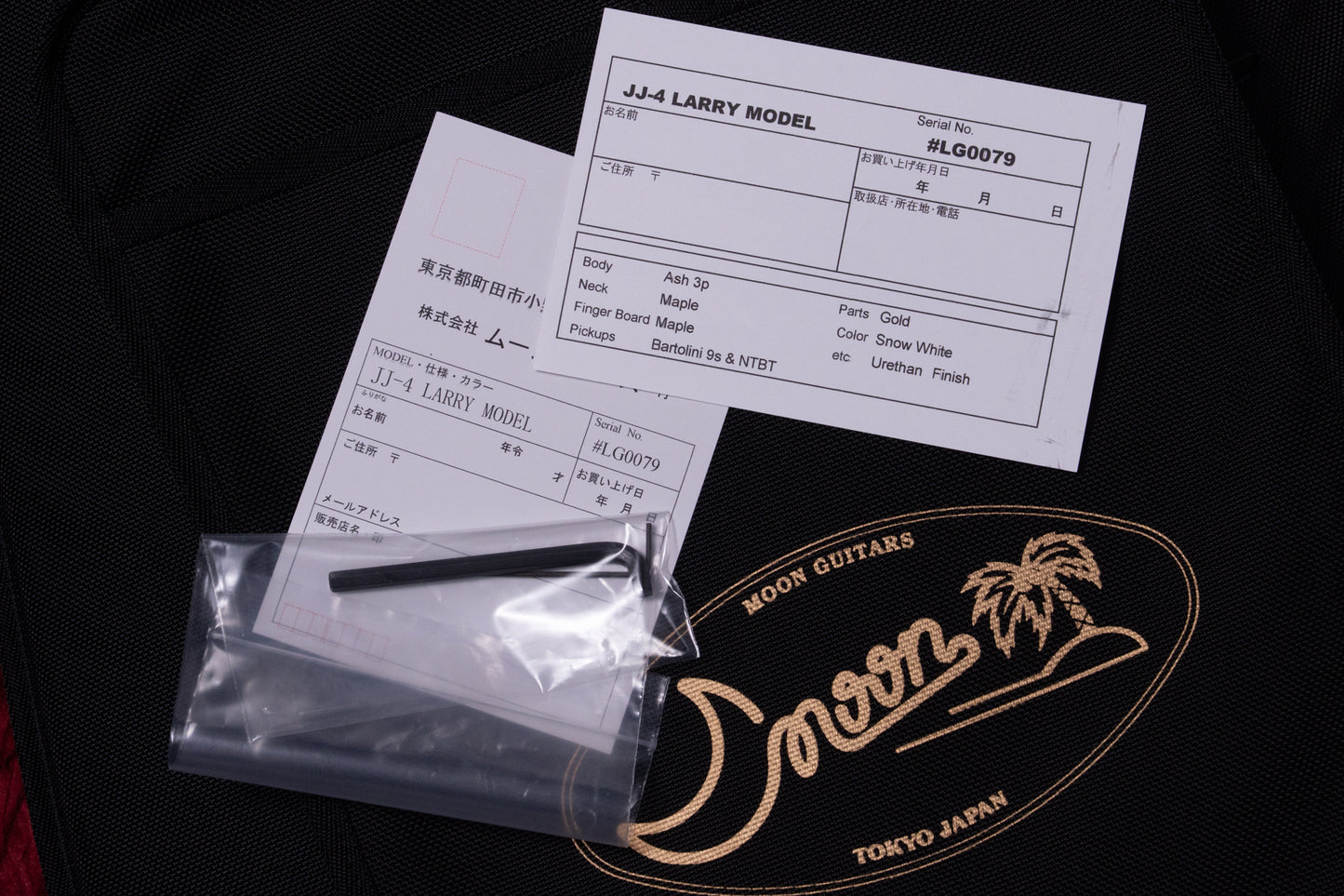 【new】moon / JJ-4 Larry Graham model 2025 4.240kg #LG0079【GIB Yokohama】