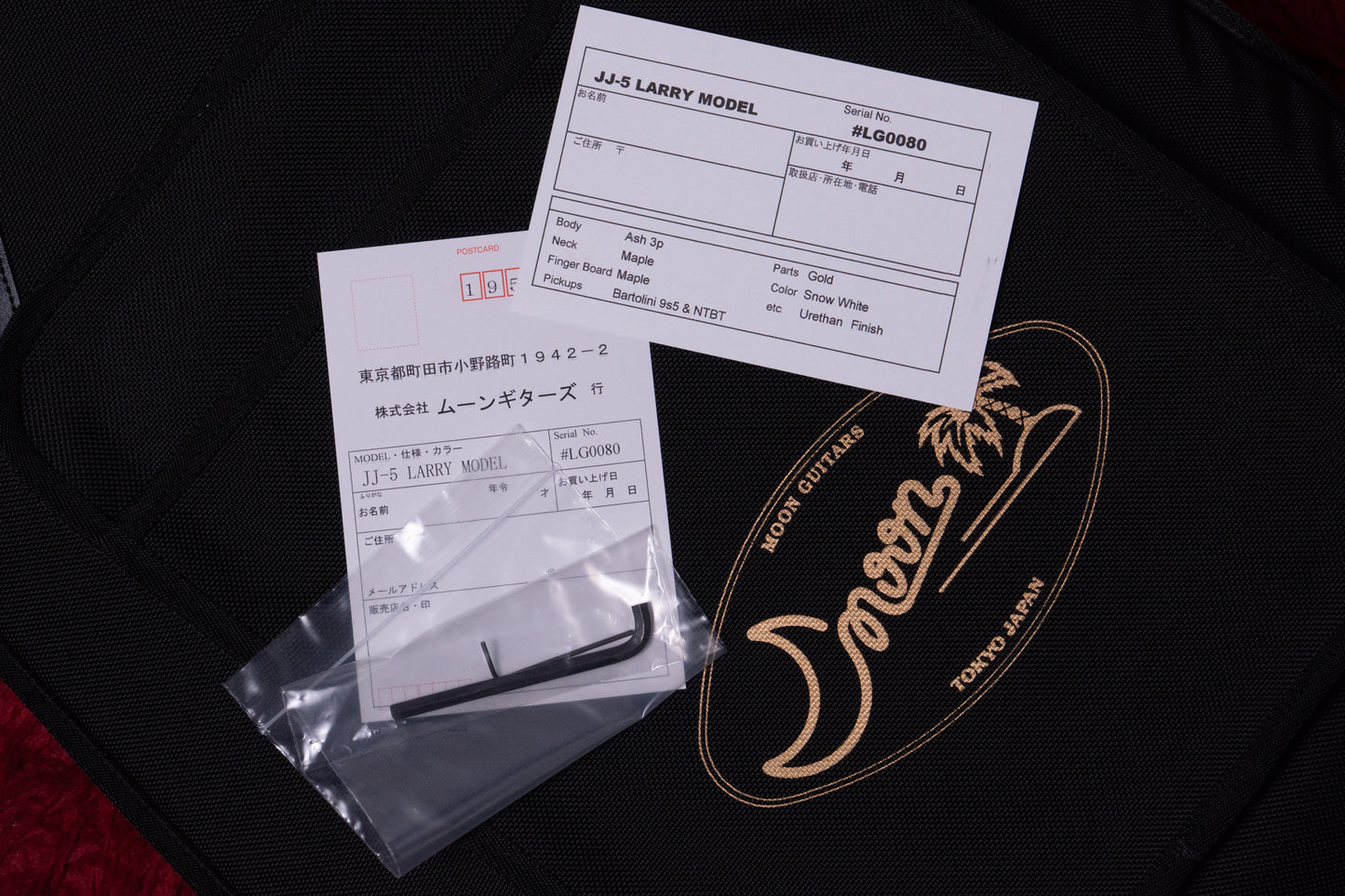 【new】moon / JJ-5 Larry Graham model 2025 4.505kg #LG0080【GIB Yokohama】