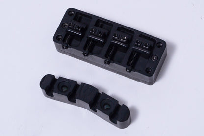 【used】Warwick / 2-Piece 3D Bridge & Tailpiece 4-String Black【GIB Yokohama】【price included SHIPPING & IMPORT TAX & VAT】