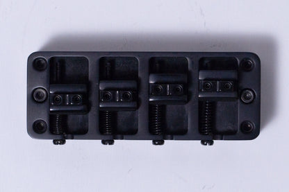 【used】Warwick / 2-Piece 3D Bridge & Tailpiece 4-String Black【GIB Yokohama】【price included SHIPPING & IMPORT TAX & VAT】