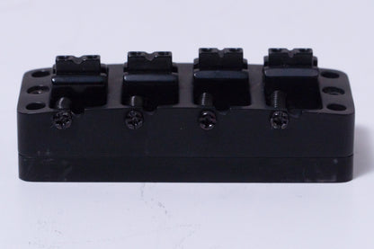 【used】Warwick / 2-Piece 3D Bridge & Tailpiece 4-String Black【GIB Yokohama】【price included SHIPPING & IMPORT TAX & VAT】