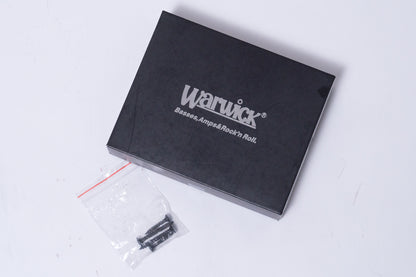 【used】Warwick / 2-Piece 3D Bridge & Tailpiece 4-String Black【GIB Yokohama】【price included SHIPPING & IMPORT TAX & VAT】