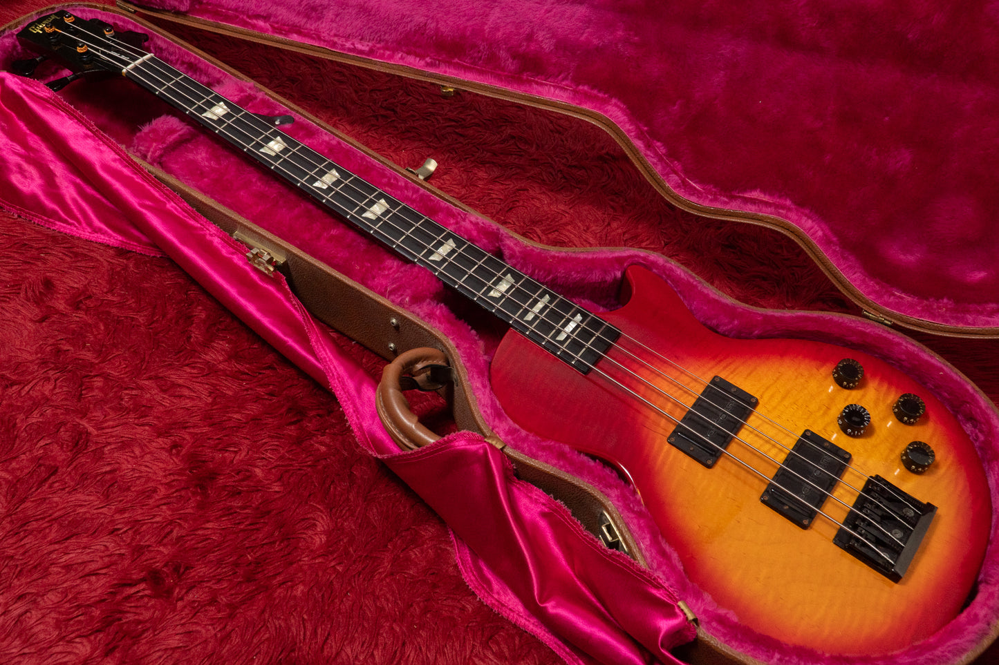 【used】Gibson / LPB-2 Cherry 1993 4.250kg #92263755【GIB Yokohama】