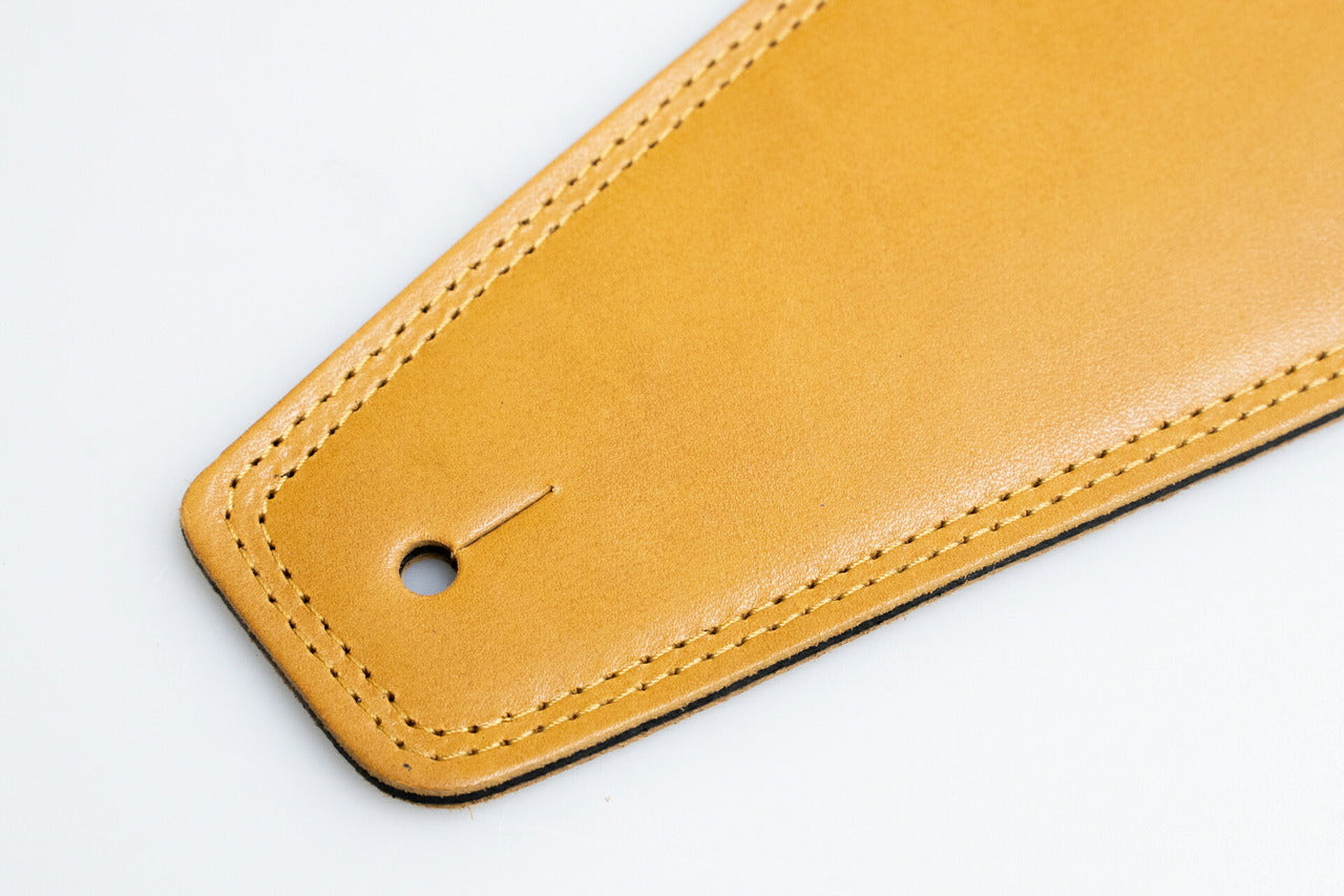 【new】Moody Straps / 4.0 Inch Camel/Tobacco Leather Standard Tail 【GIB Yokohama】