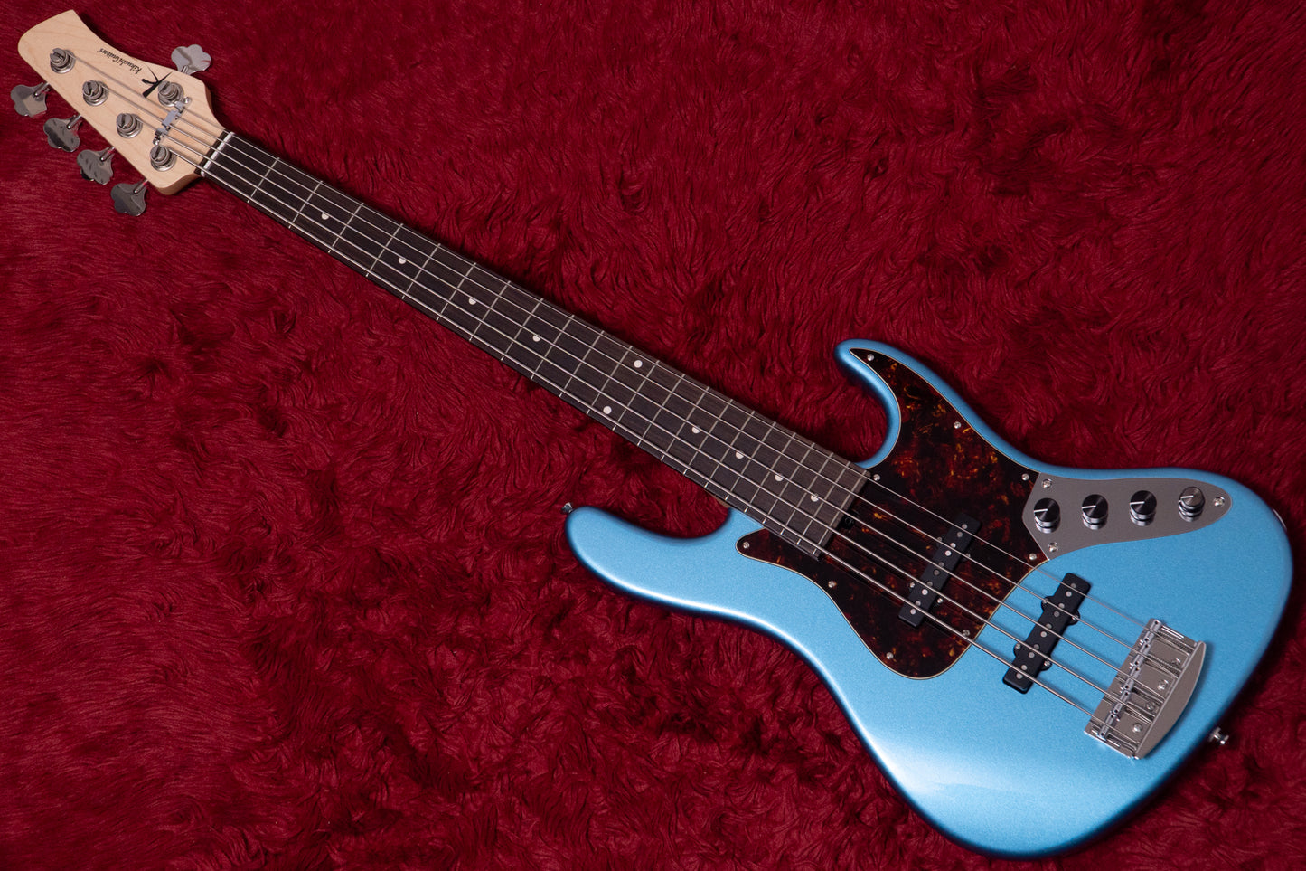【used】Kikuchi Guitars / Custom 5st J Bass Pelham Blue 3.920kg #45【GIB Yokohama】