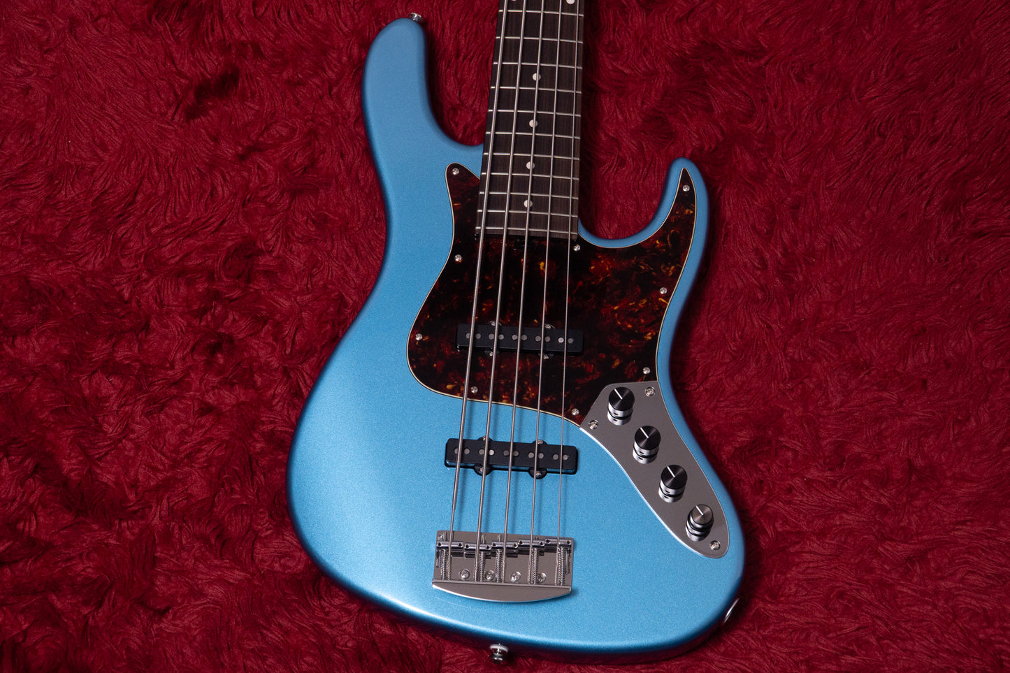 【used】Kikuchi Guitars / Custom 5st J Bass Pelham Blue 3.920kg #45【GIB Yokohama】