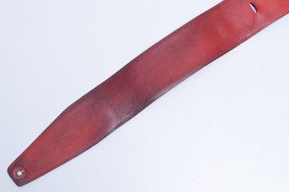 【used】Moody Straps / 4.0 inch Black / Red Leather Standard Tail【GIB Yokohama】