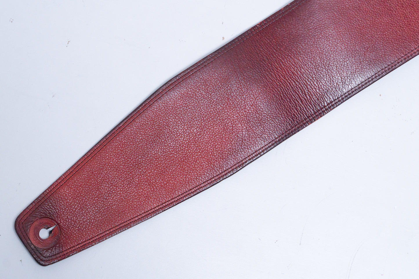 【used】Moody Straps / 4.0 inch Black / Red Leather Standard Tail【GIB Yokohama】