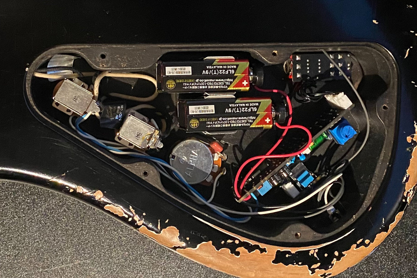 【used】Xotic / XJ-1T 5st Alder/Rose Black Heavy Aged 4.415kg #2450【GIB Yokohama】