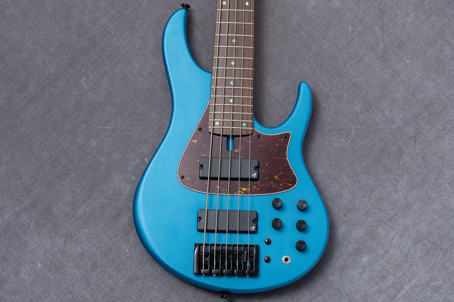 【used】D'Mark Guitars / BASS FUSION III 5 SATIN BLUE 4.14kg #25B0012【GIB Hyogo】