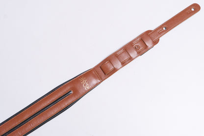 【used】ROSIÉ / ROSIE straps Brown with Black Details 3.0inch【GIB Yokohama】