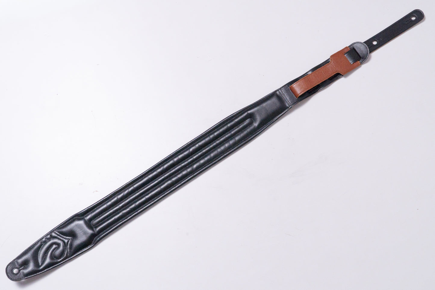 【used】ROSIÉ / ROSIE straps Brown with Black Details 3.0inch【GIB Yokohama】