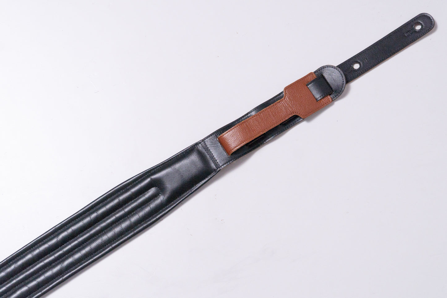 【used】ROSIÉ / ROSIE straps Brown with Black Details 3.0inch【GIB Yokohama】