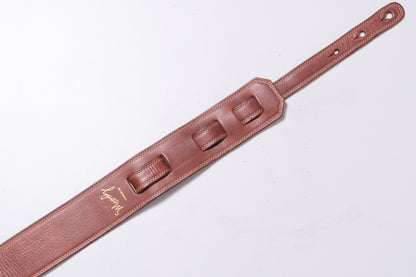 【used】Moody Straps / 2.5Inch Amber/Cream Leather Standard Tail【GIB Yokohama】