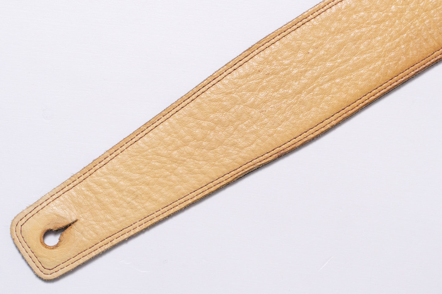 【used】Moody Straps / 2.5Inch Amber/Cream Leather Standard Tail【GIB Yokohama】