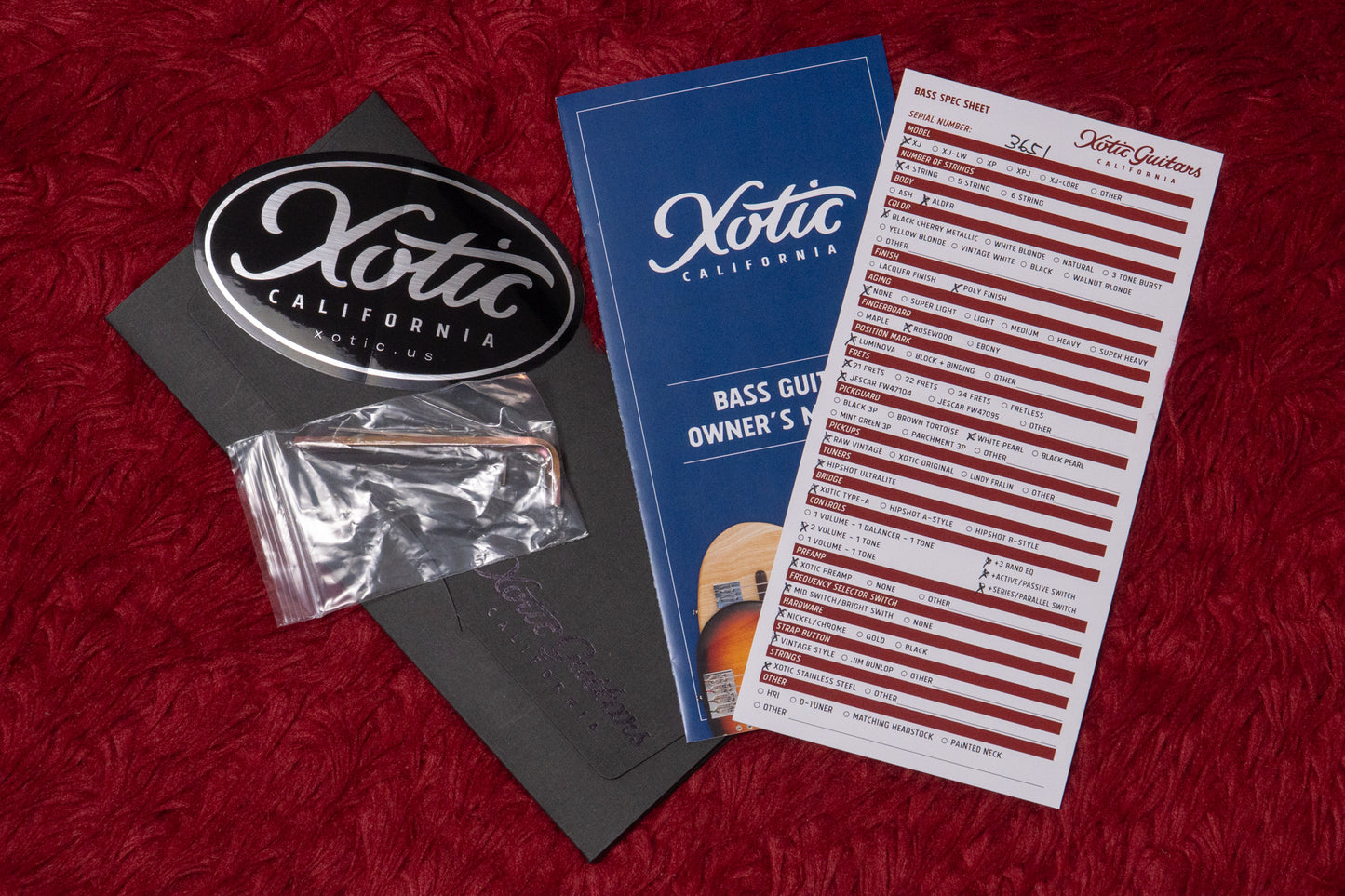 【used】Xotic / XJ-1T 4st Black Cherry Metalic 4.185kg #3651【GIB Yokohama】