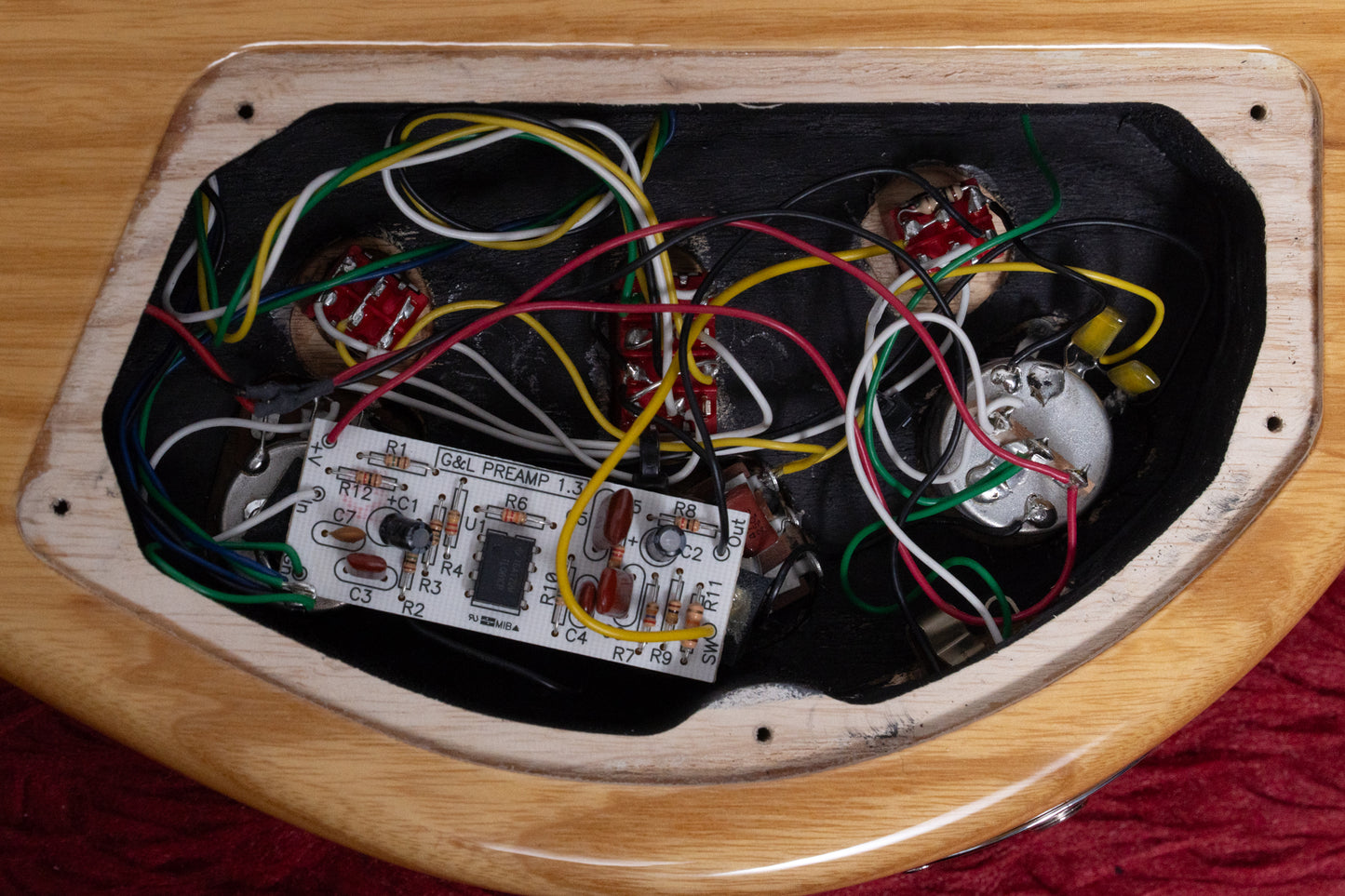 【outlet】G&L / Custom Shop L-2500 Natural  RW 4.370kg #CS2310004【GIB Yokohama】