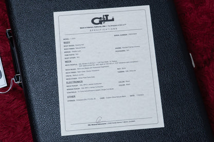 【outlet】G&L / Custom Shop L-2500 Natural  RW 4.370kg #CS2310004【GIB Yokohama】