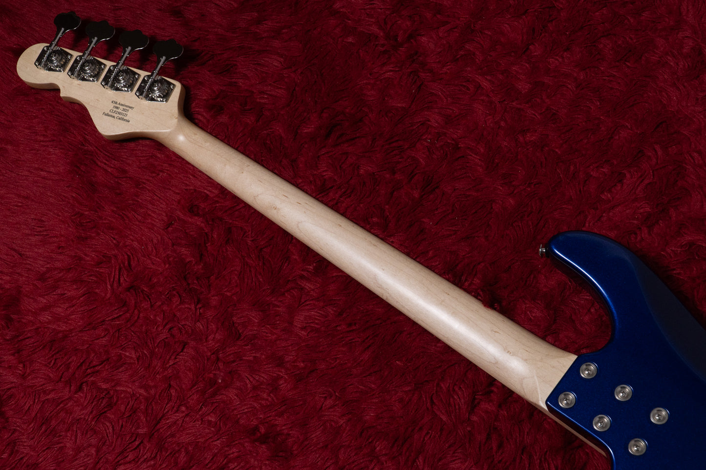 【outlet】G&L / 45th Anniversary Limited Edition SB-2 Sapphire Blue Metallic 4.350kg #CLF2503123【GIB Yokohama】