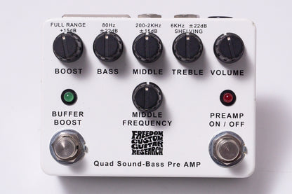 【used】Freedom Custom Guitar Research / SP-BP-01 Quad Sound-Bass Preamp【GIB Yokohama】