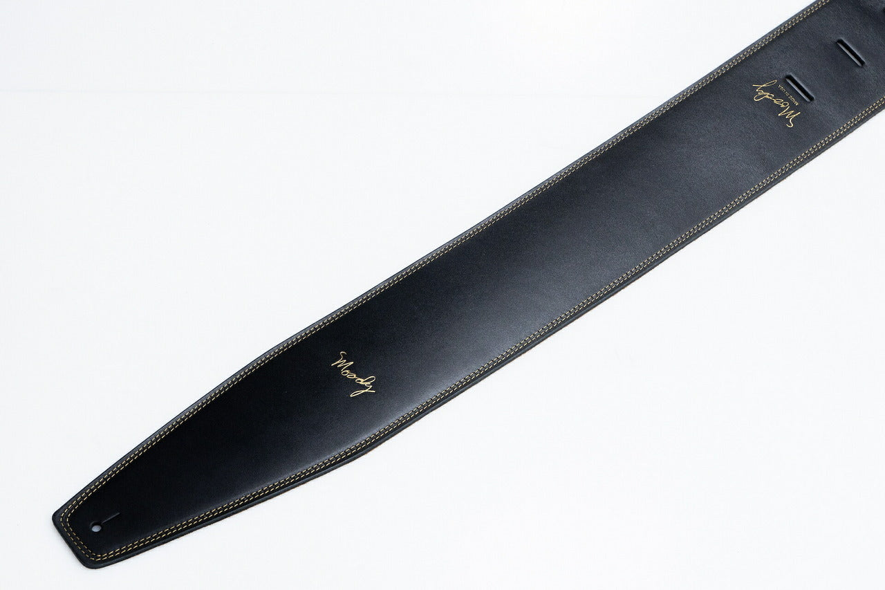 【new】Moody Straps / 4.0 Inch Black/Tobacco Suede Long Tail 【GIB Yokohama】