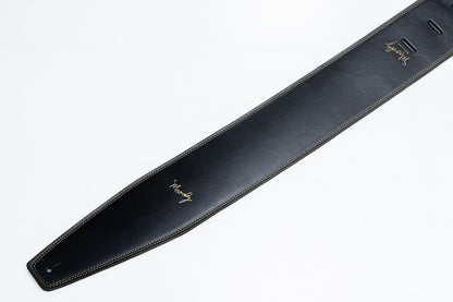 【new】Moody Straps / 4.0 Inch Black/Tobacco Suede Long Tail 【GIB Yokohama】