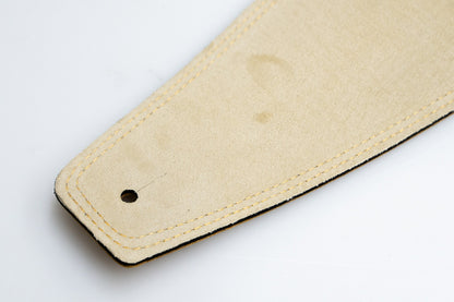 【new】Moody Straps / 4.0 Inch Camel/Cream Suede Long Tail 【GIB Yokohama】