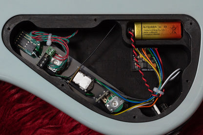 【new】Kikuchi Guitars / Hermes RV4 LE Trans Sonic Blue 3.670kg #623【GIB Yokohama】