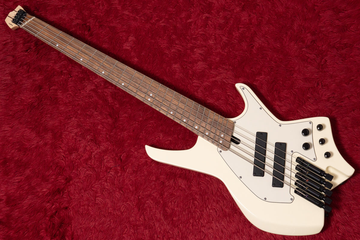 【new】HEX Guitars / NB505 Ivory WH/PG