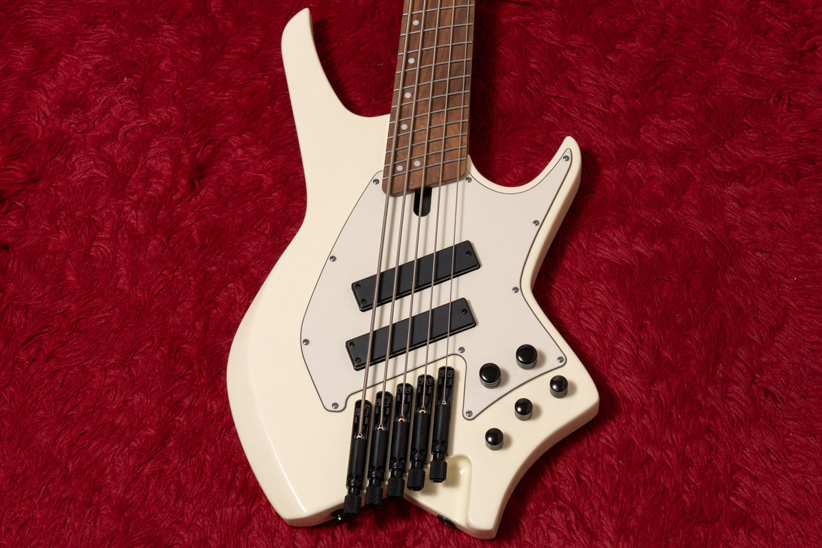 【new】HEX Guitars / NB505 Ivory WH/PG