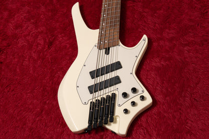 【new】HEX Guitars / NB505 Ivory WH/PG
