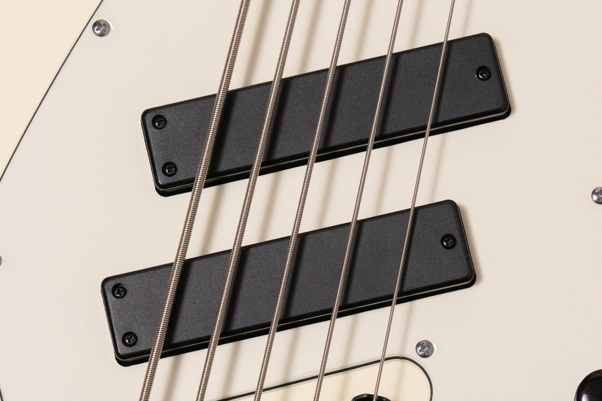 【new】HEX Guitars / NB505 Ivory WH/PG