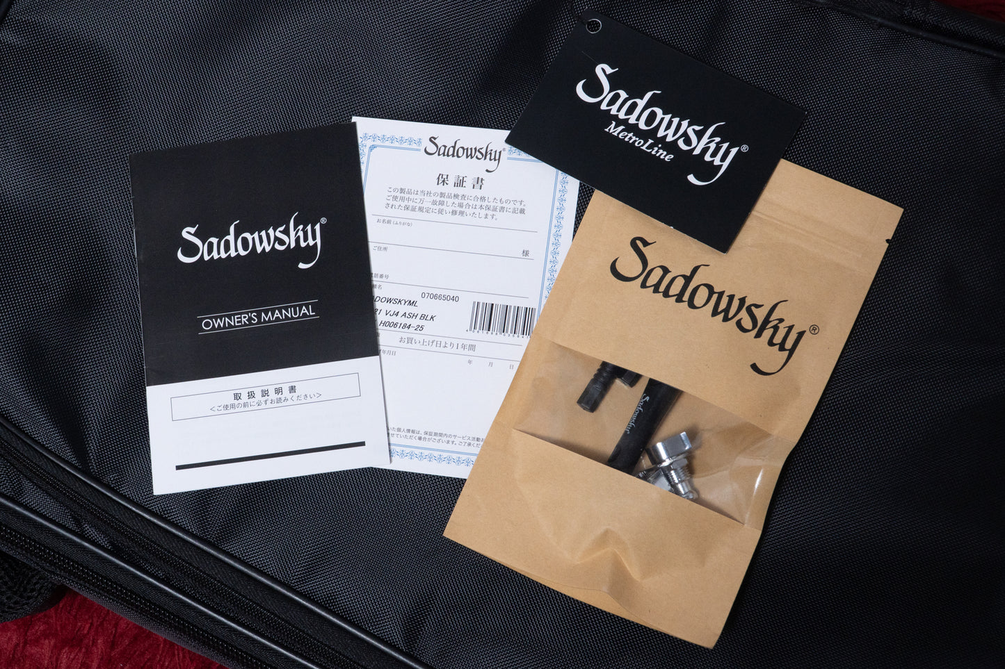 【new】Sadowsky / ML21 VJ4 ASH Solid Black 3.630kg #H006184-25【GIB Yokohama】