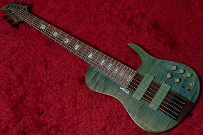 【new】D'Mark Guitars / OMEGA 6 Special Reserve Dark Aqua Flame 4.490kg #25A 0010【GIB Yokohama】