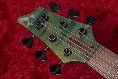 【new】D'Mark Guitars / OMEGA 6 Special Reserve Dark Aqua Flame 4.490kg #25A 0010【GIB Yokohama】