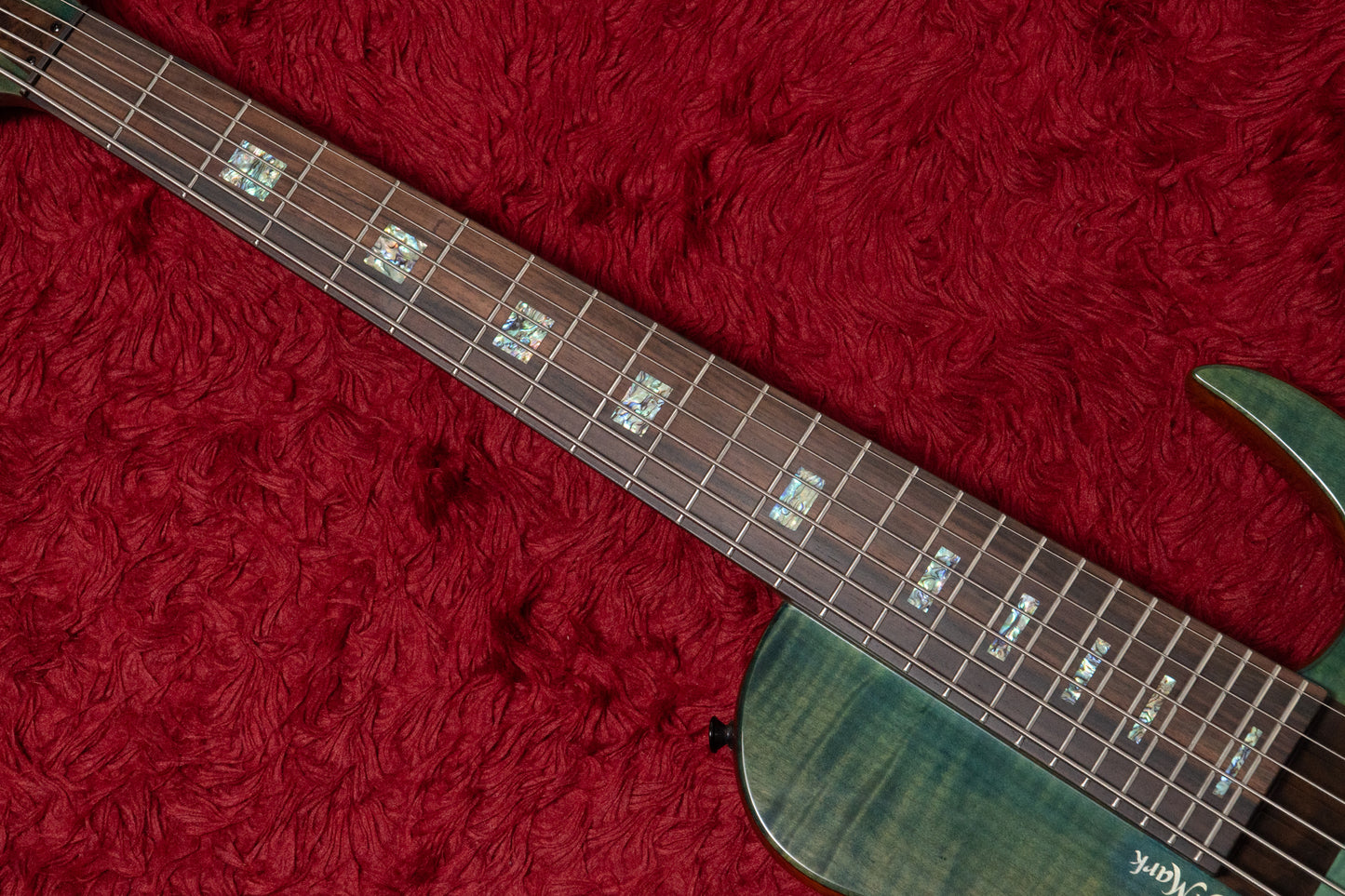 【new】D'Mark Guitars / OMEGA 6 Special Reserve Dark Aqua Flame 4.490kg #25A 0010【GIB Yokohama】
