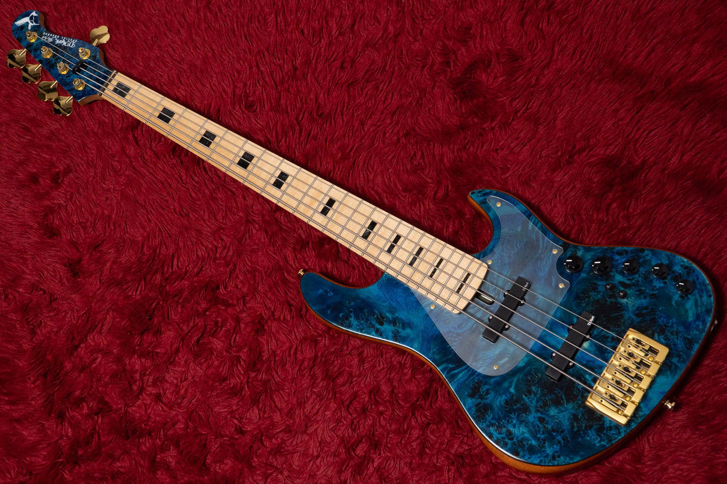 【new】D'Mark Guitars / JbX8 Special Reserve Blue Pioppo 4.145kg #25C 0012【GIB Yokohama】