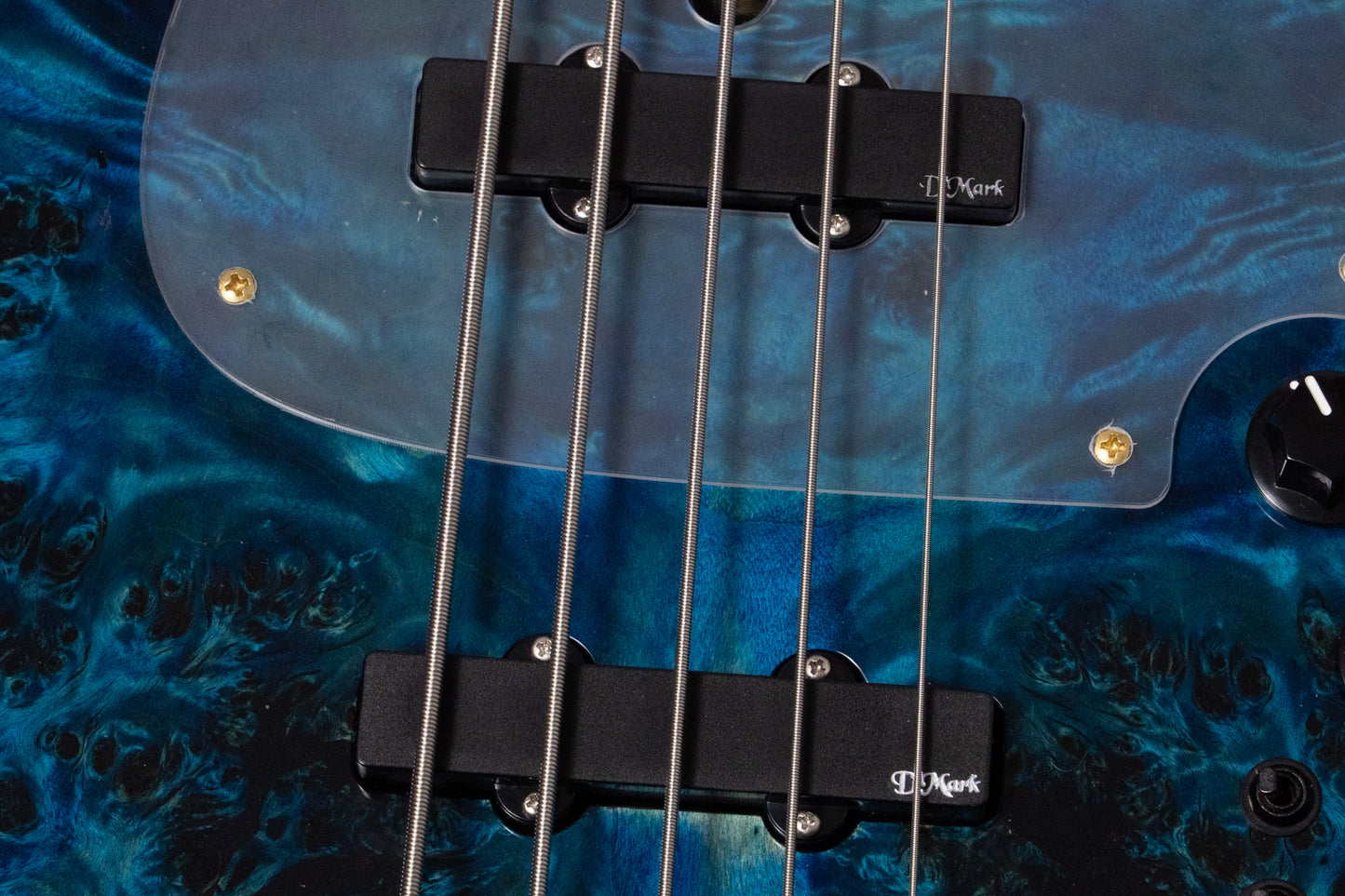 【new】D'Mark Guitars / JbX8 Special Reserve Blue Pioppo 4.145kg #25C 0012【GIB Yokohama】