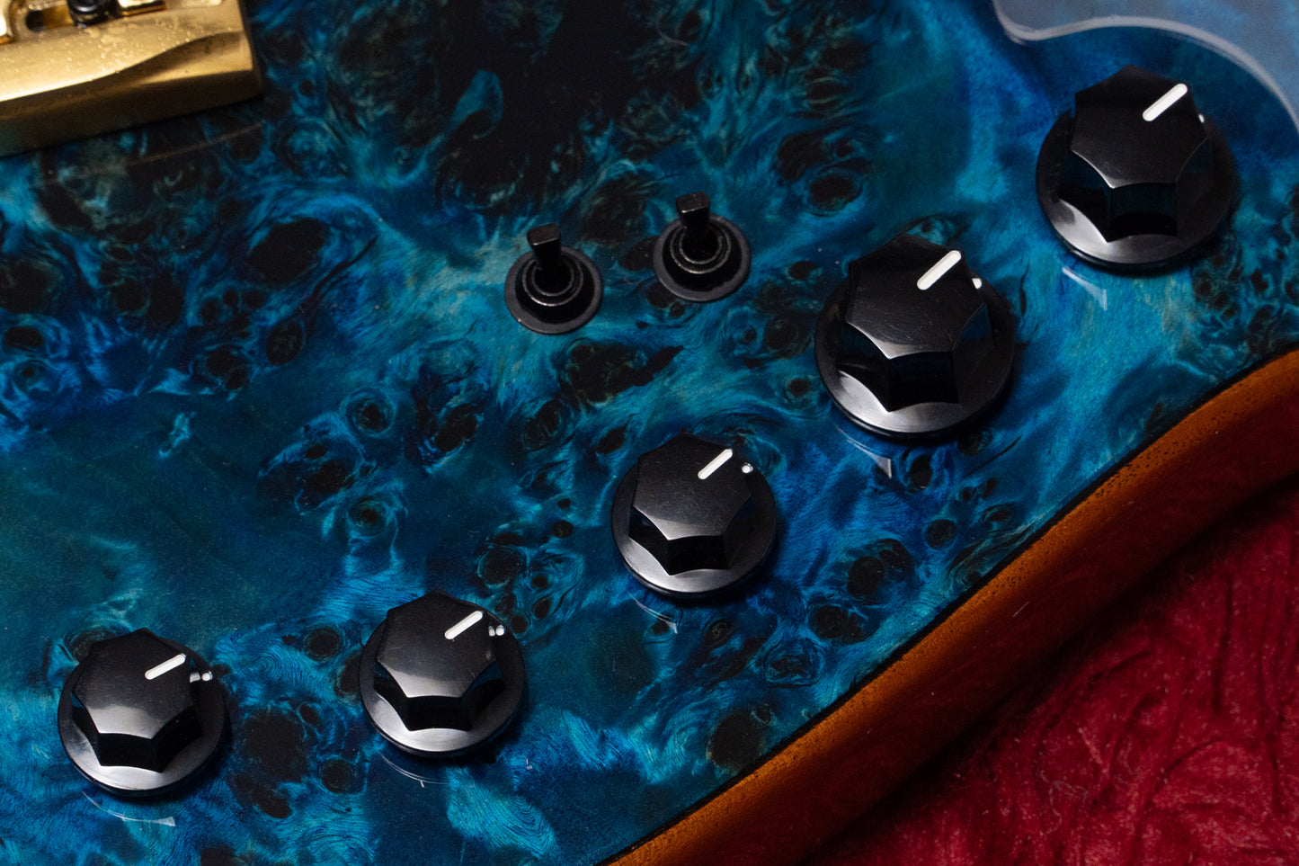 【new】D'Mark Guitars / JbX8 Special Reserve Blue Pioppo 4.145kg #25C 0012【GIB Yokohama】