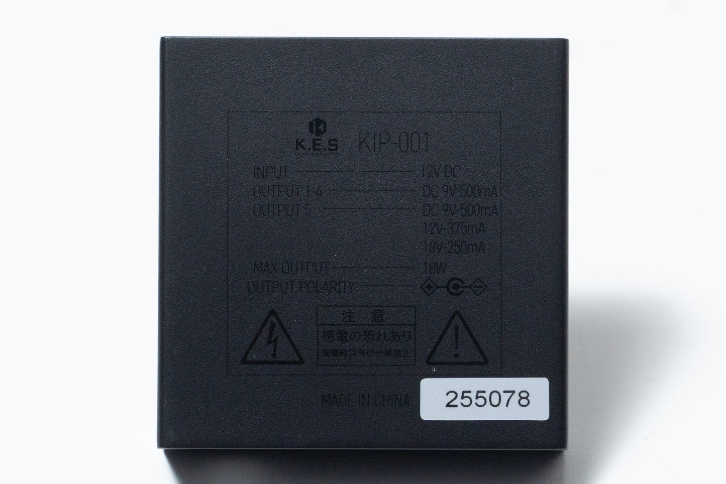 【new】K.E.S by KIKUTANI MUSIC / KIP-001 LTD BLK【GIB Yokohama】