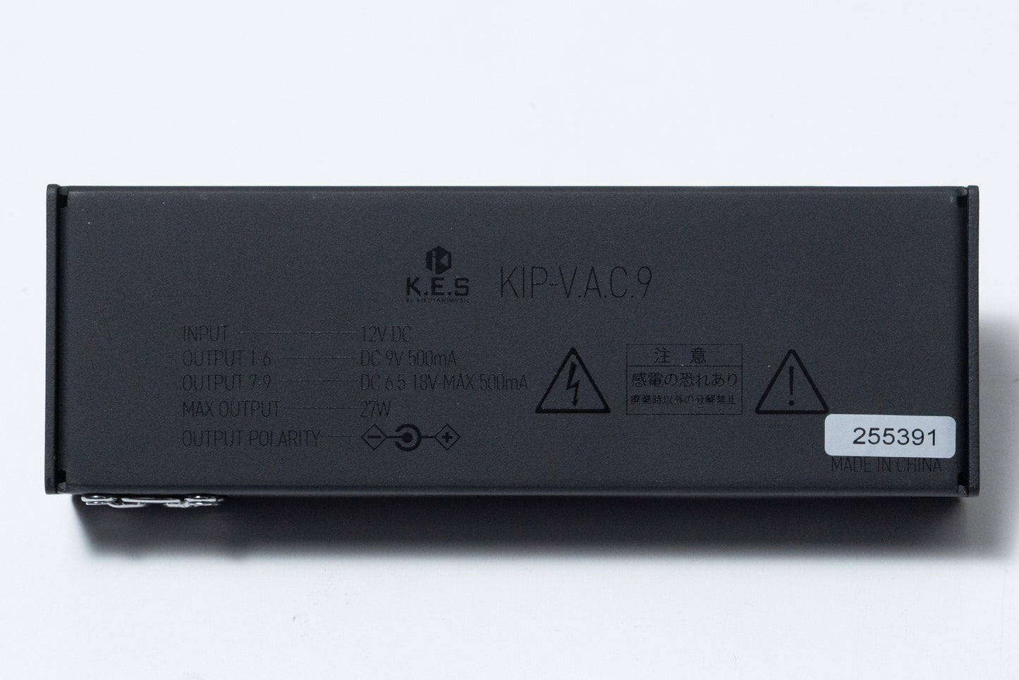 【new】K.E.S by KIKUTANI MUSIC / KIP-V.A.C.9 LTD BLK【GIB Yokohama】