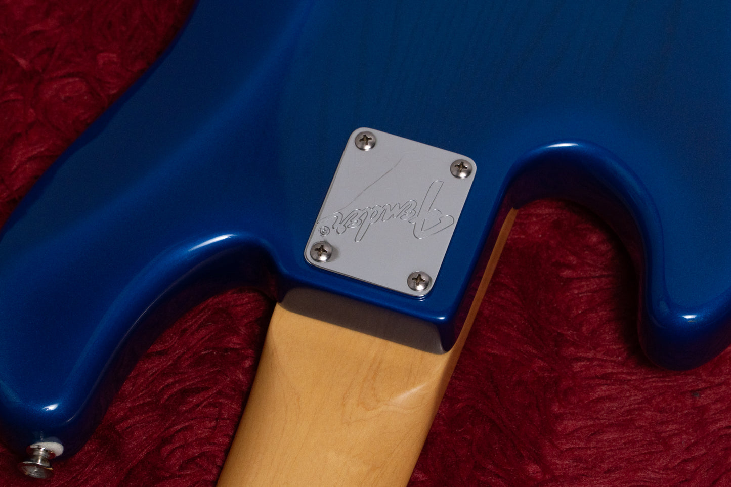 【used】Fender / American Deluxe Jazz Bass V Blue Burst 1996 4.325kg #N6193846【GIB Yokohama】