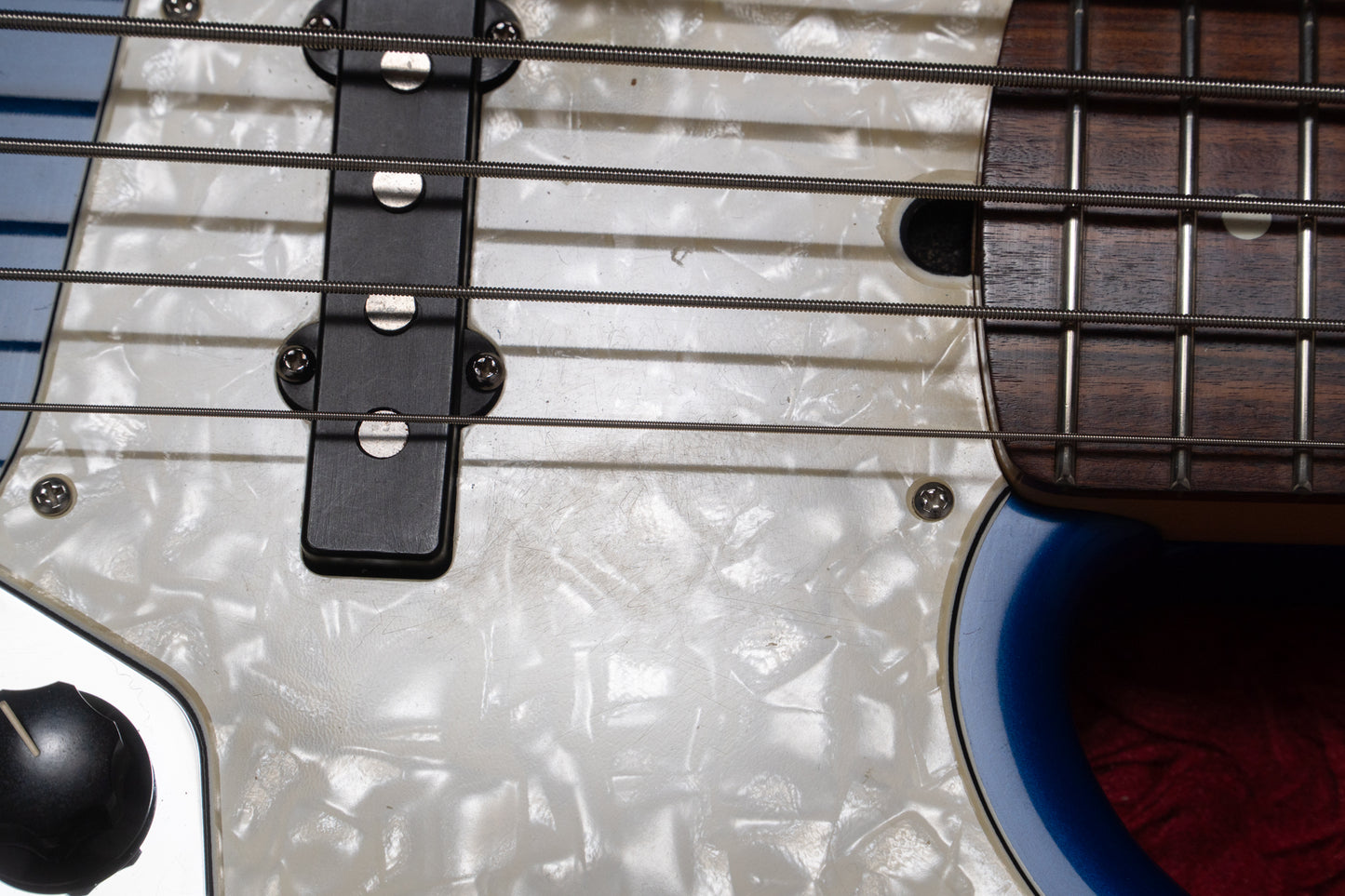 【used】Fender / American Deluxe Jazz Bass V Blue Burst 1996 4.325kg #N6193846【GIB Yokohama】