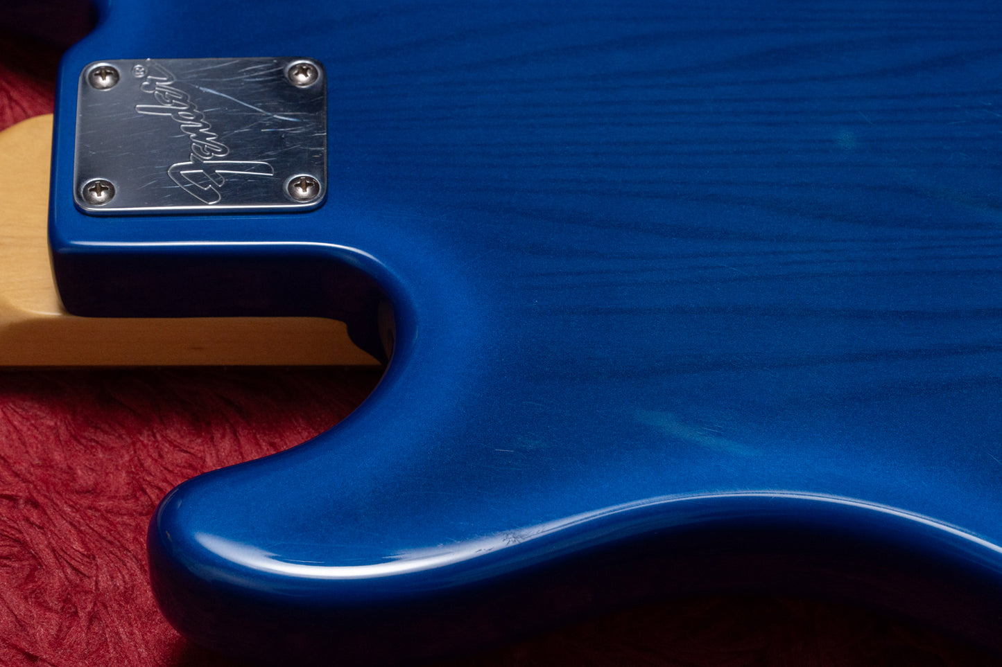 【used】Fender / American Deluxe Jazz Bass V Blue Burst 1996 4.325kg #N6193846【GIB Yokohama】