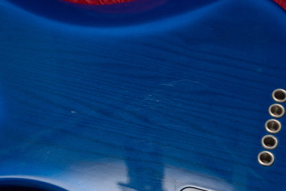 【used】Fender / American Deluxe Jazz Bass V Blue Burst 1996 4.325kg #N6193846【GIB Yokohama】