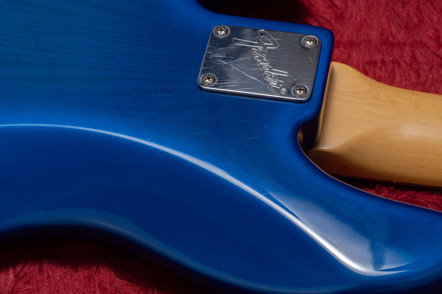 【used】Fender / American Deluxe Jazz Bass V Blue Burst 1996 4.325kg #N6193846【GIB Yokohama】