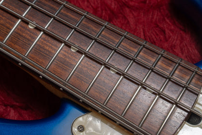 【used】Fender / American Deluxe Jazz Bass V Blue Burst 1996 4.325kg #N6193846【GIB Yokohama】