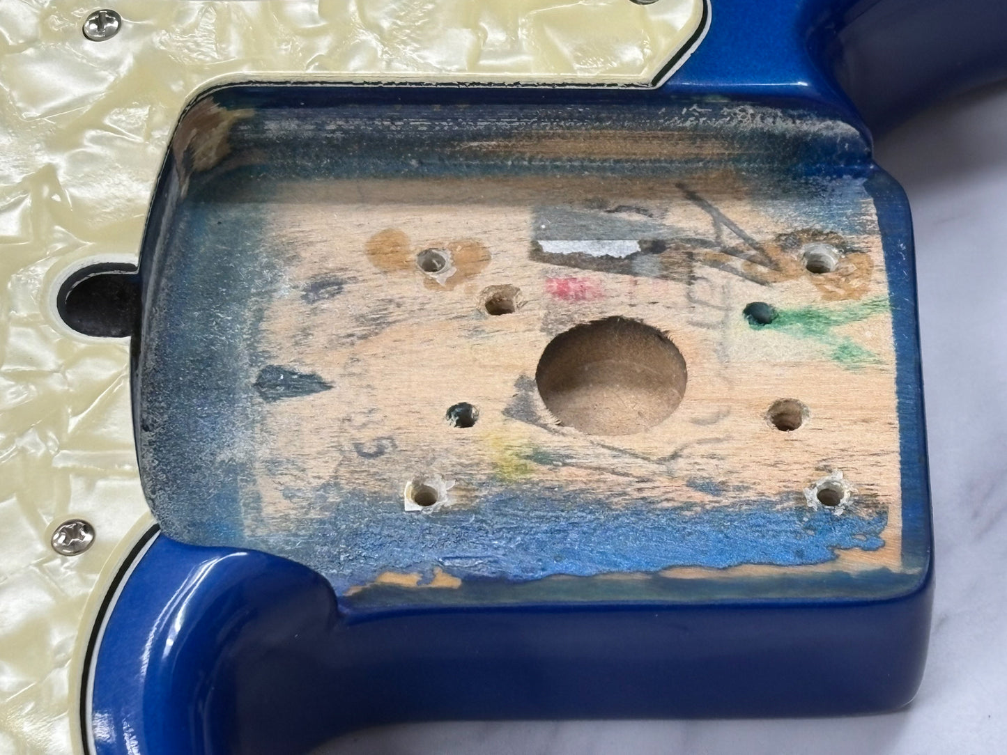 【used】Fender / American Deluxe Jazz Bass V Blue Burst 1996 4.325kg #N6193846【GIB Yokohama】